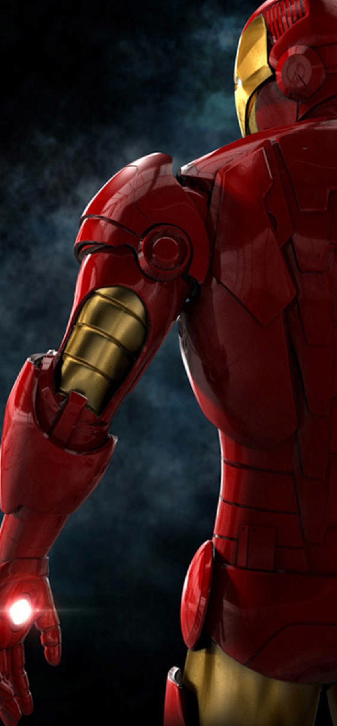 Back View Of Superhero Iron Man Wallpaper