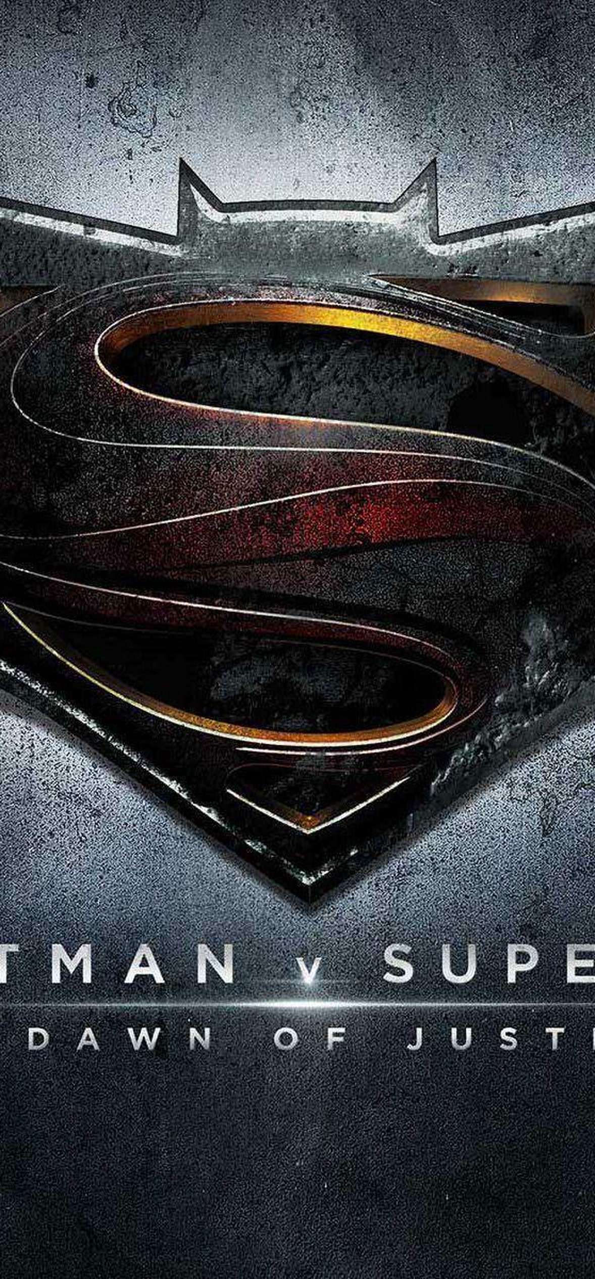 Batman V Superman Dawn Of Justice Combined Logo Fpeyfdwms... Wallpaper