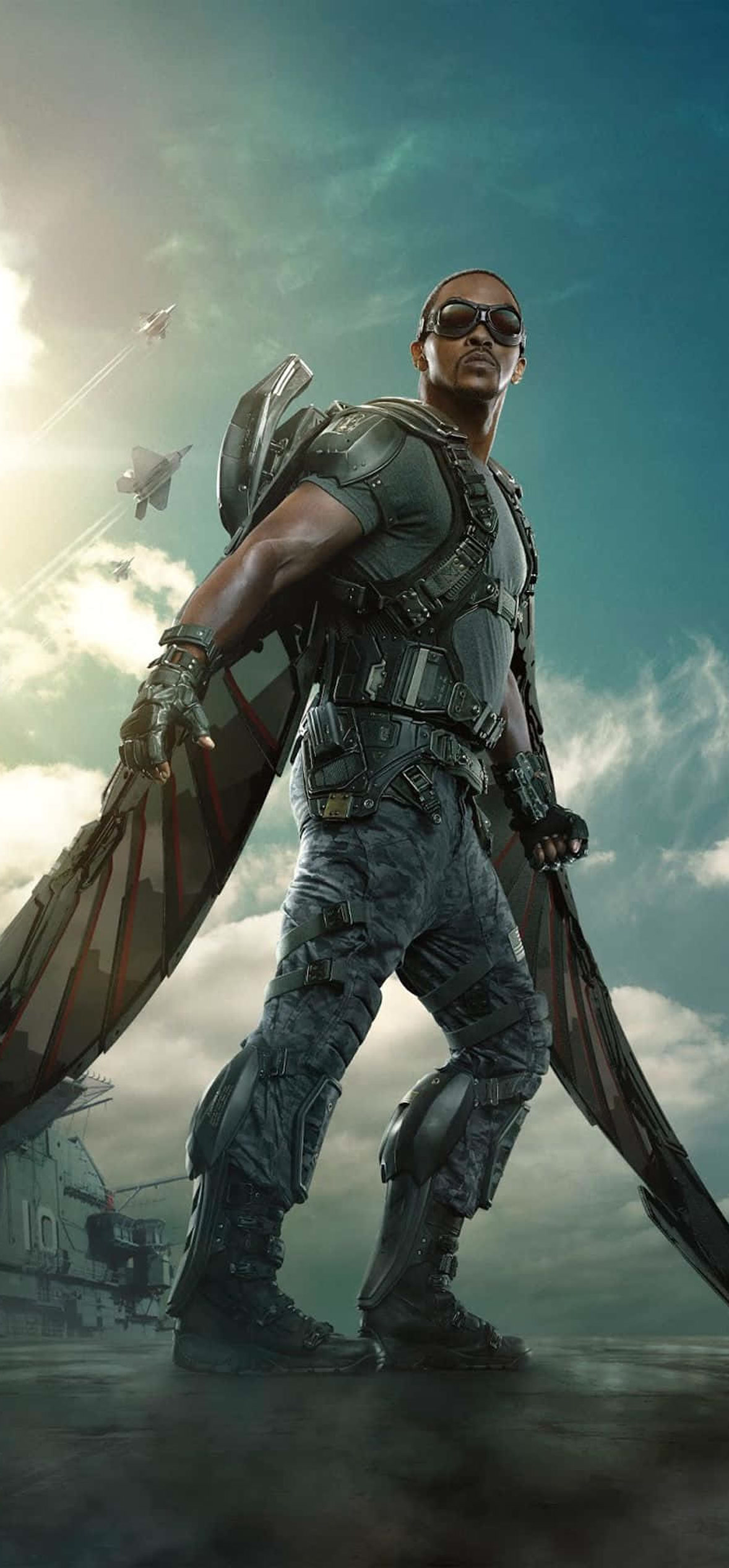 Falcon Marvel Snpbipjrgbr Wallpaper