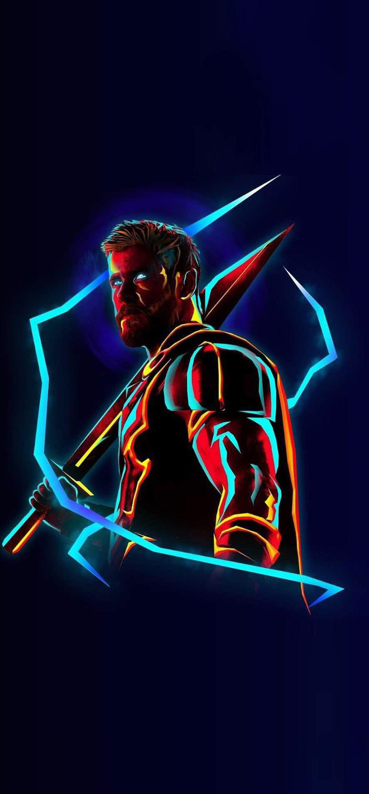 Thor With Mjolnir Avengers Iphone Gxxzciyiyxr Wallpaper