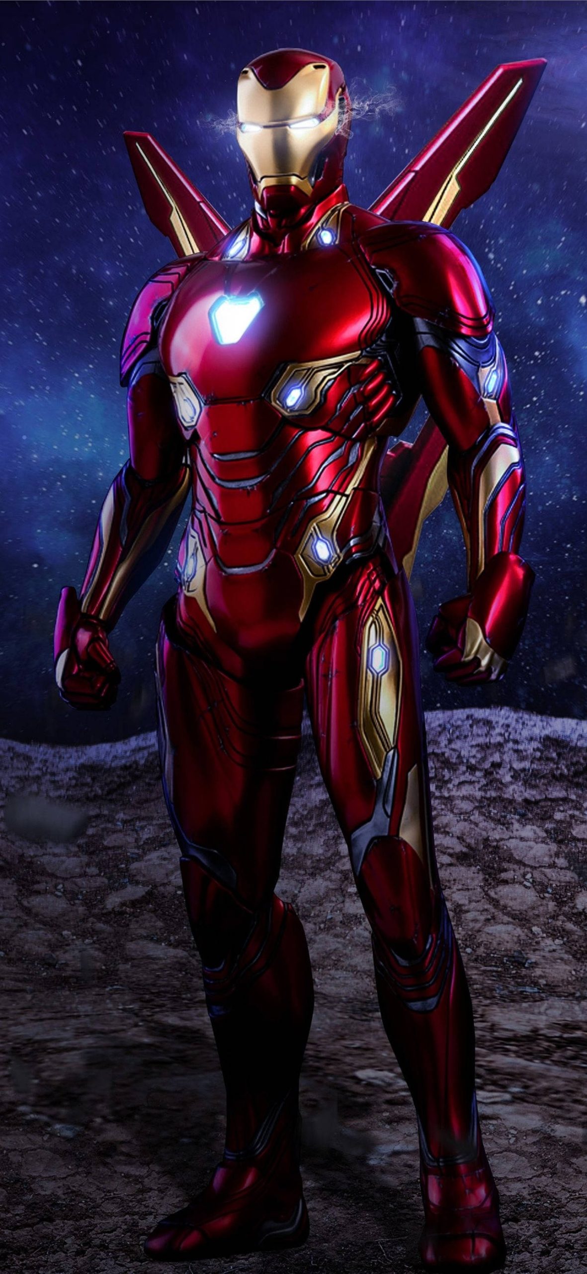 Iron Man Superhero Winged Suit – Ultra HD iPhone 18 Superhero Wallpapers