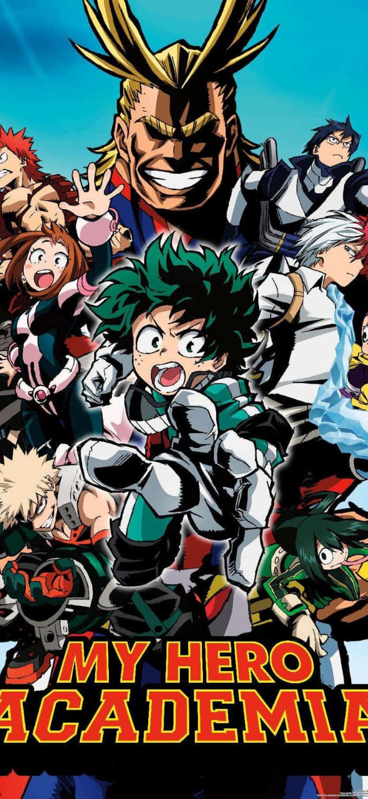 My Hero Academia – See the heroes in action! – Ultra HD iPhone 18 Superhero Wallpapers