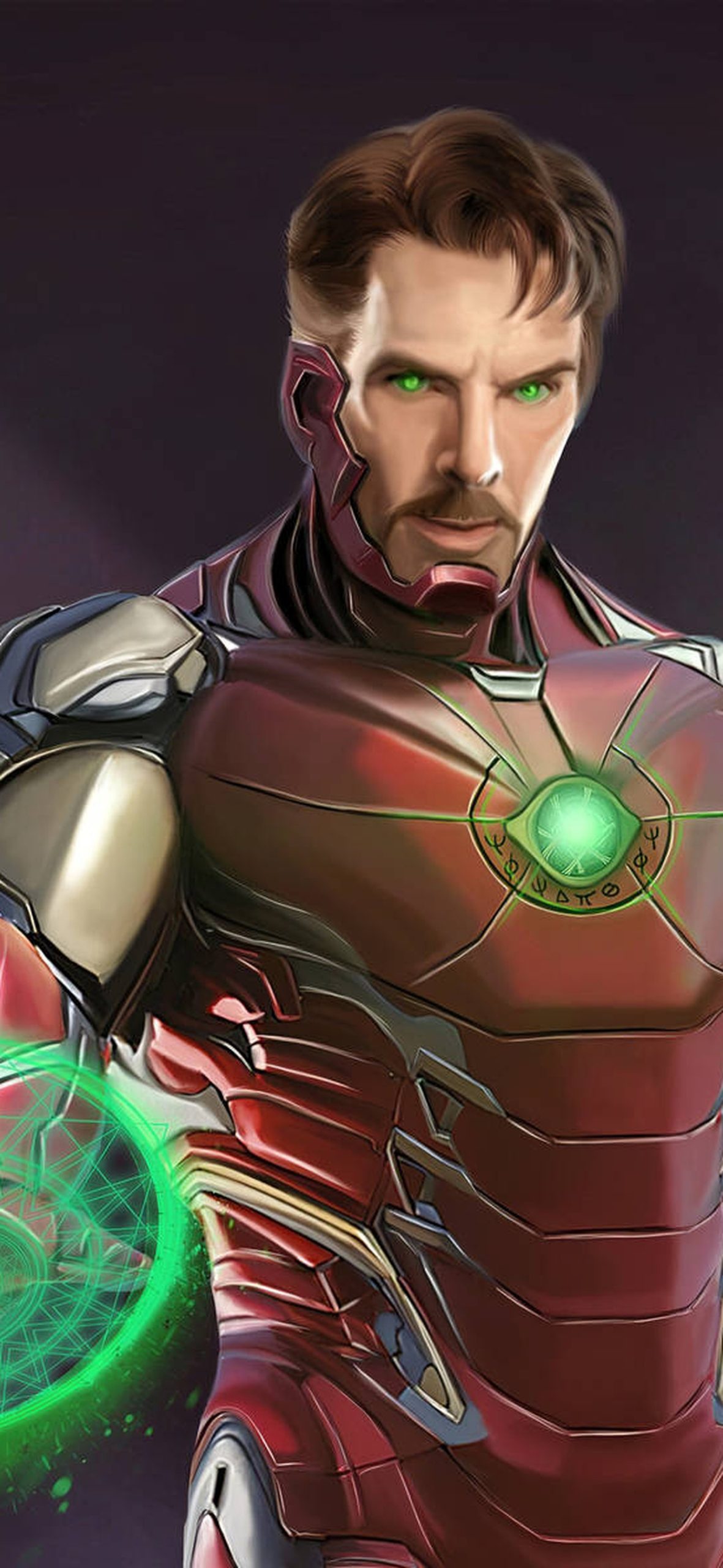 Superhero Doctor Strange Ironman Armor – Ultra HD iPhone 18 Superhero Wallpapers