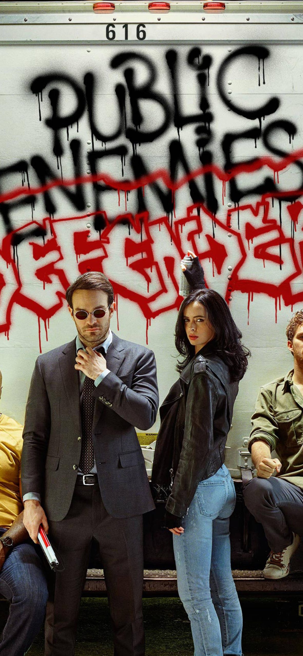 The Defenders New York Superheroes – Ultra HD iPhone 18 Superhero Wallpapers