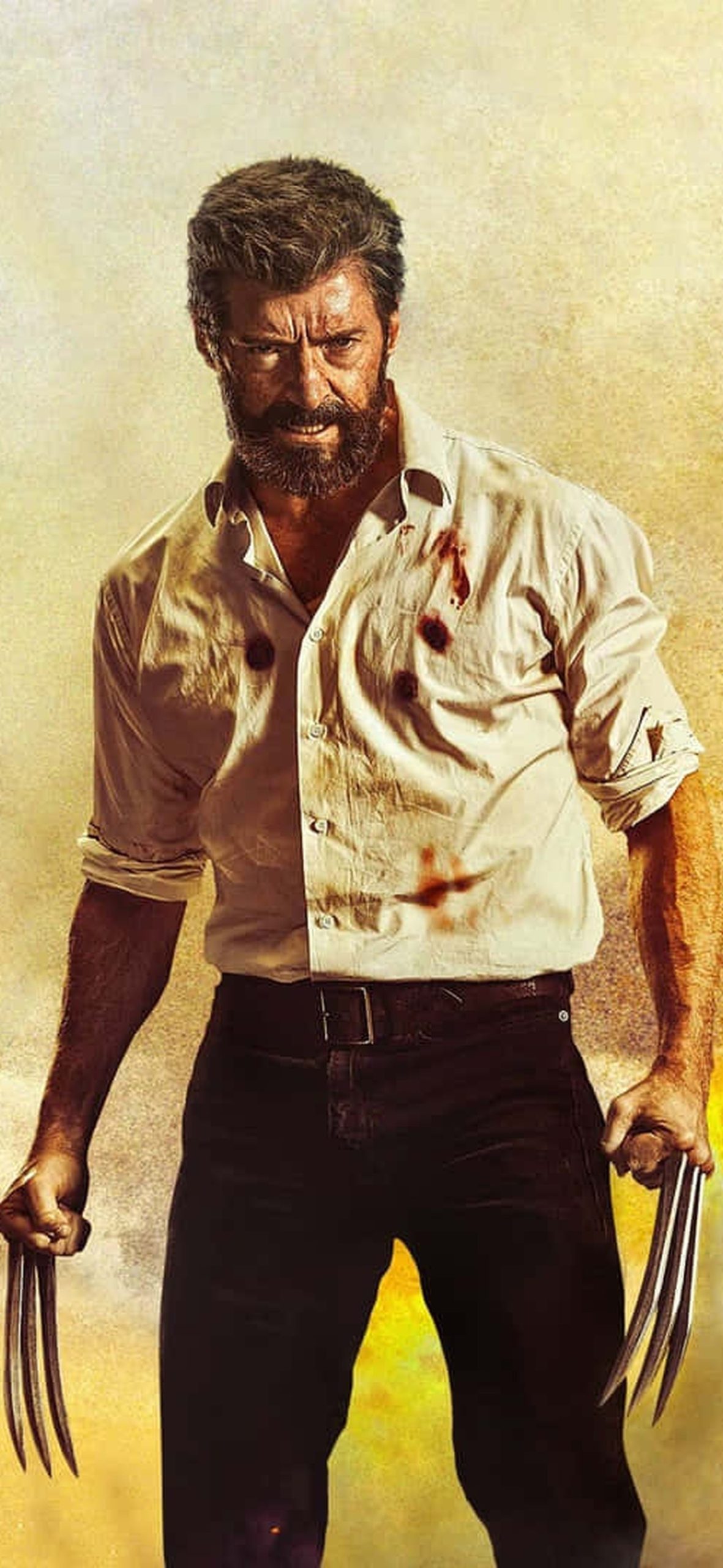 Wolverine easily grabs attention with his claws – Ultra HD iPhone 18 Superhero Wallpapers