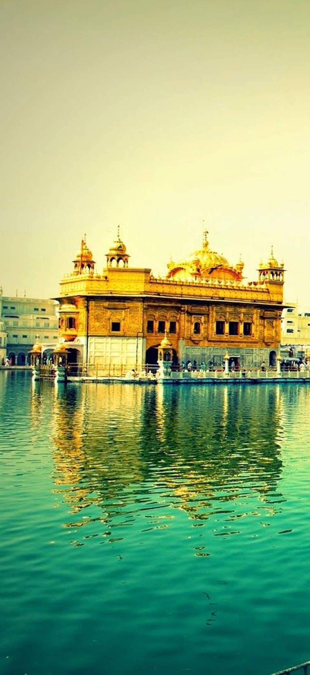 Blue Lake Waters With Golden Temple HD – Ultra HD iPhone 18 Landscape Wallpapers Blue Lake Waters With Golden Temple HD – Ultra HD iPhone 18 Landscape Wallpapers