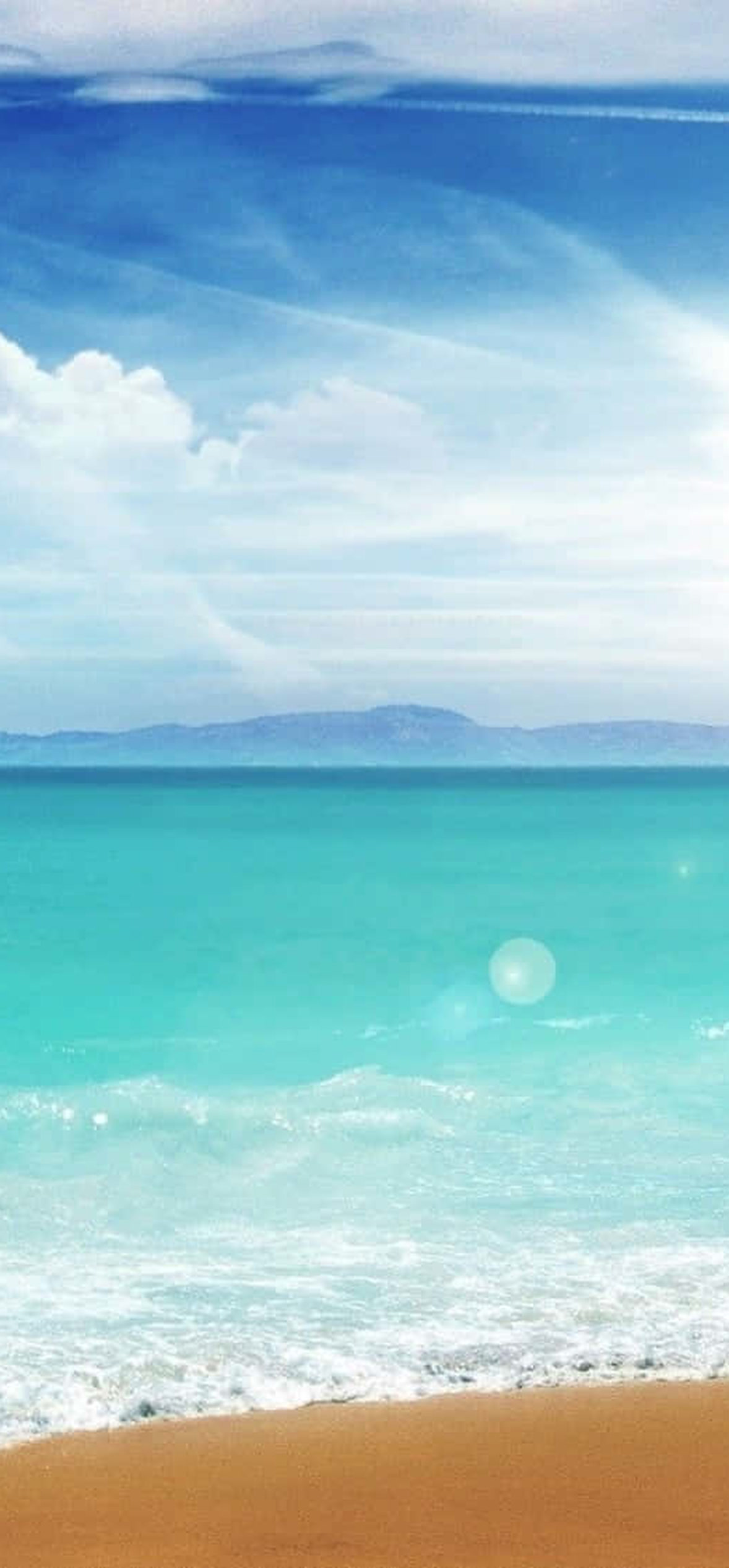 Sunny Beach Scenery – Ultra HD iPhone 18 Nature Wallpapers