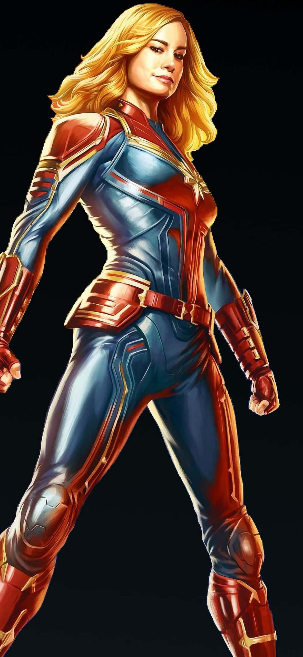 Captain Marvel – The Strength and Power of Carole Danvers – Ultra HD iPhone 18 Superhero Wallpapers