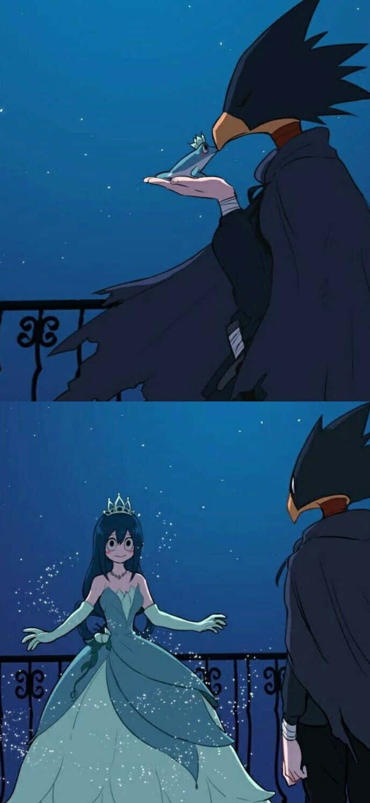 Fumikage Tokoyami, the superhero of My Hero Academia – Ultra HD iPhone 18 Superhero Wallpapers
