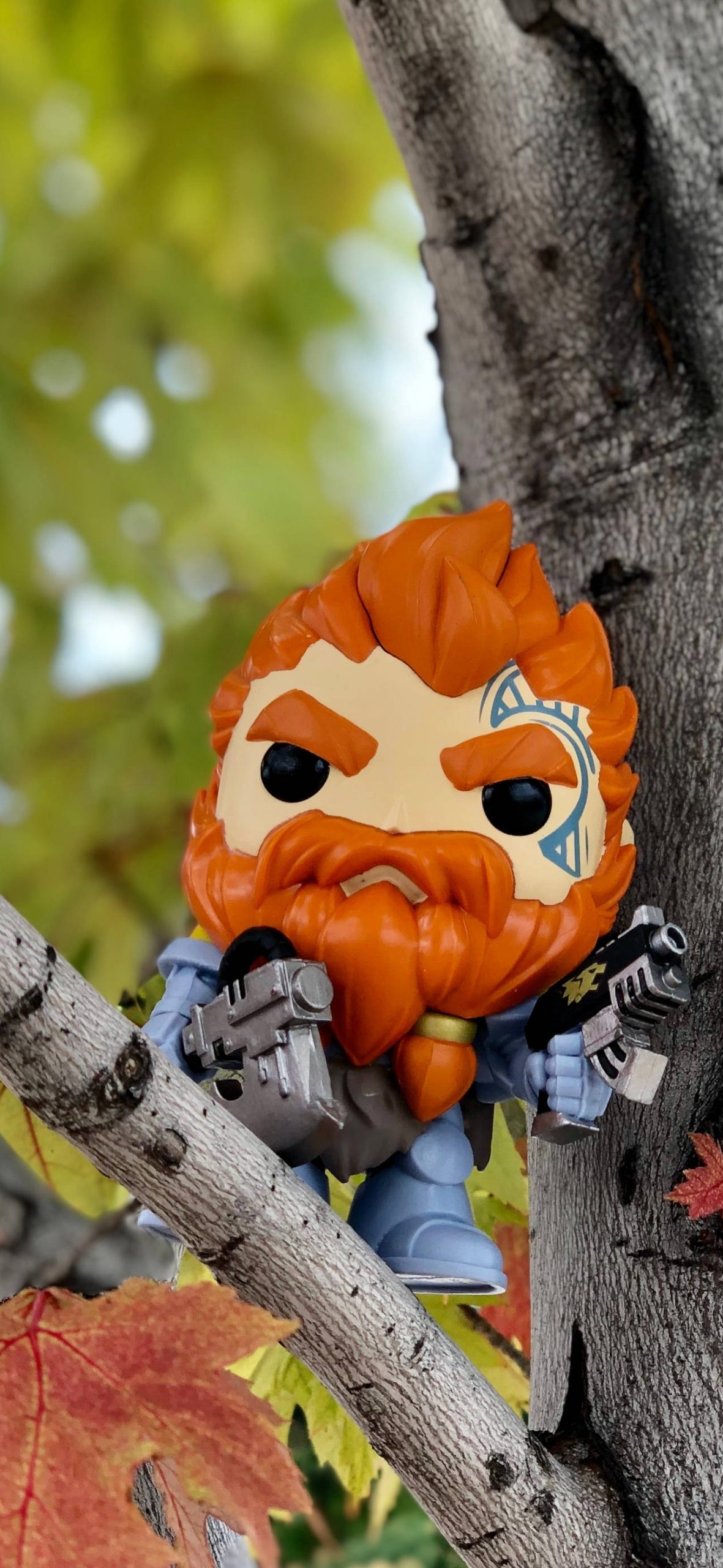 Funko Pop Orange Beard Warrior – Ultra HD iPhone 18 Superhero Wallpapers