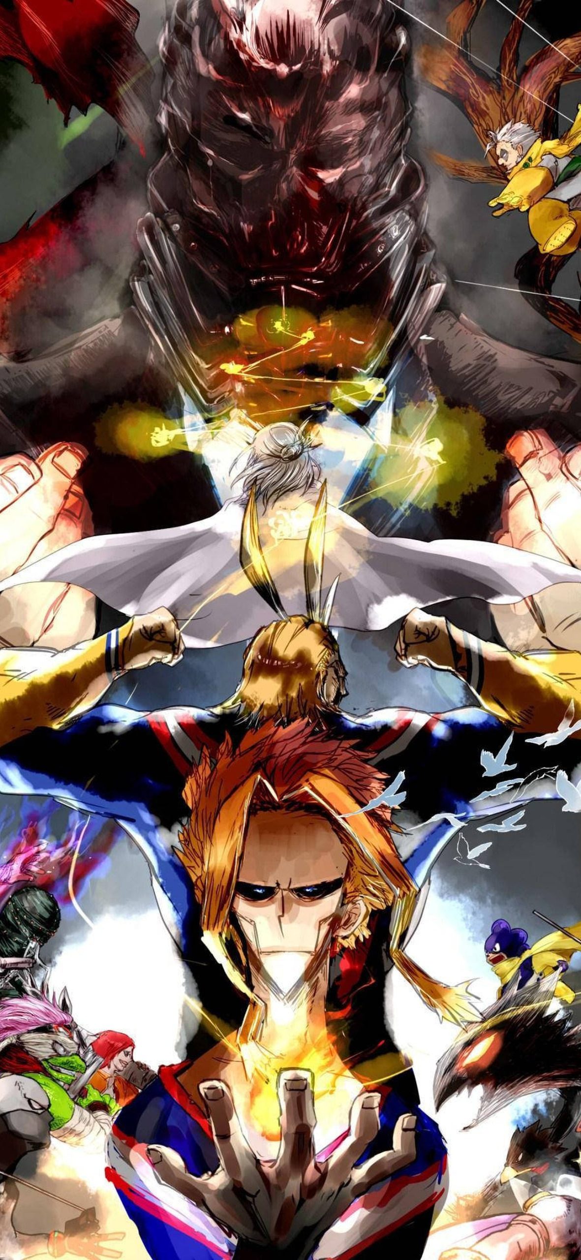 Heroes, Villains And All Might – Ultra HD iPhone 18 Superhero Wallpapers