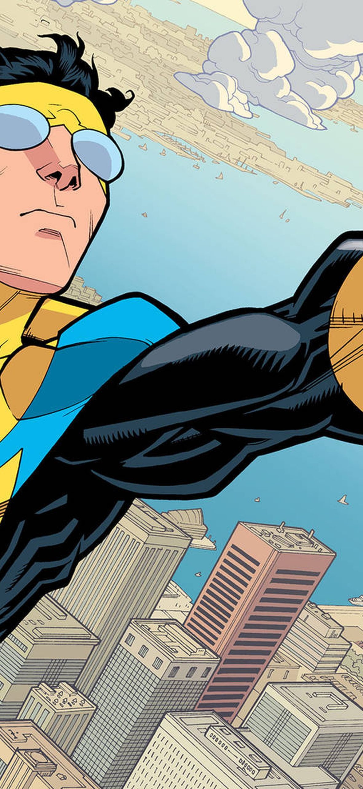 Invincible Mark Comic Panel – Ultra HD iPhone 18 Superhero Wallpapers