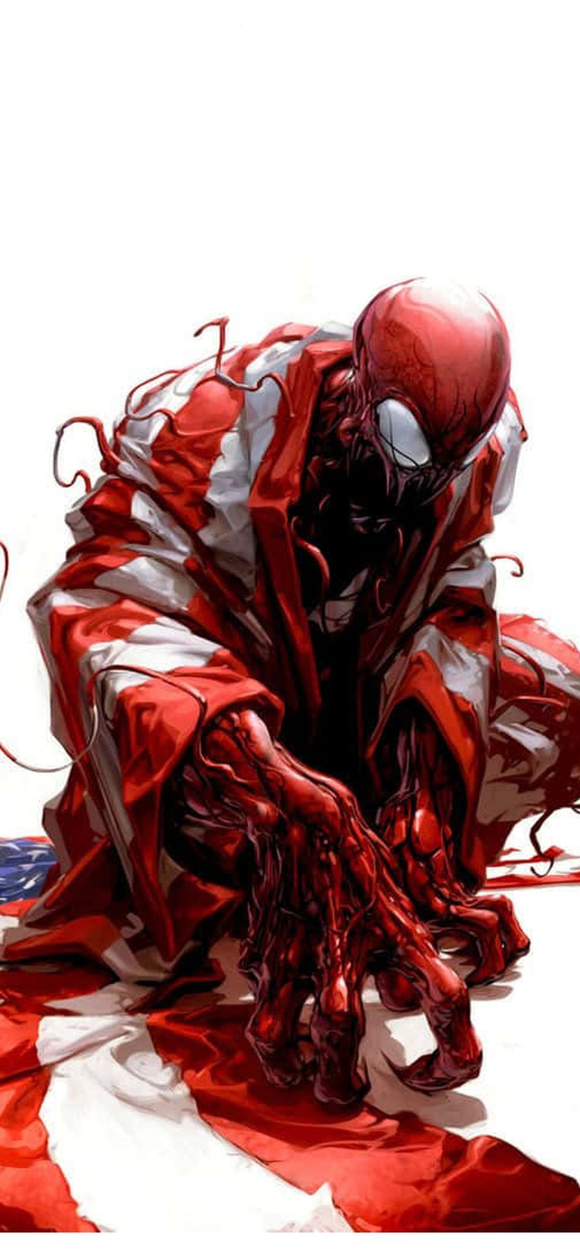 The Incredible Venomous Carnage – Ultra HD iPhone 18 Superhero Wallpapers