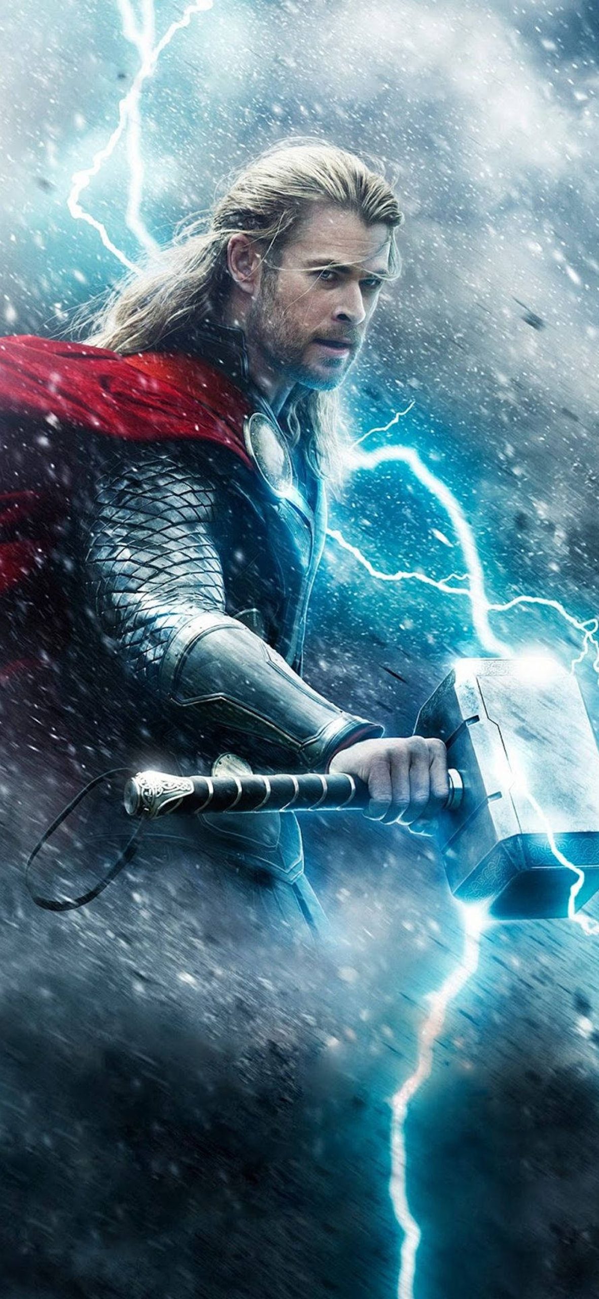 God of Thunder – Thor – Ultra HD iPhone 18 Superhero Wallpapers