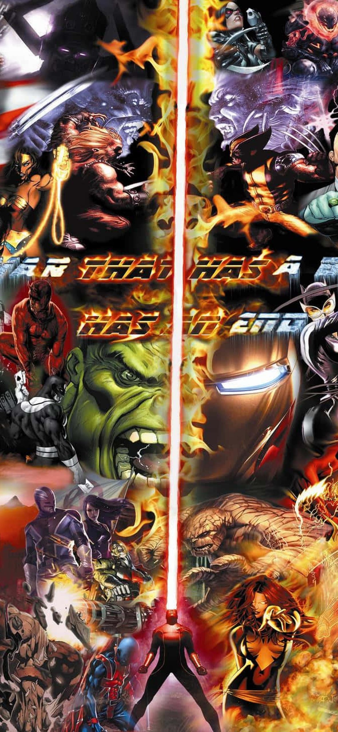 Your favorite superheroes in one epic movie – Ultra HD iPhone 18 Superhero Wallpapers