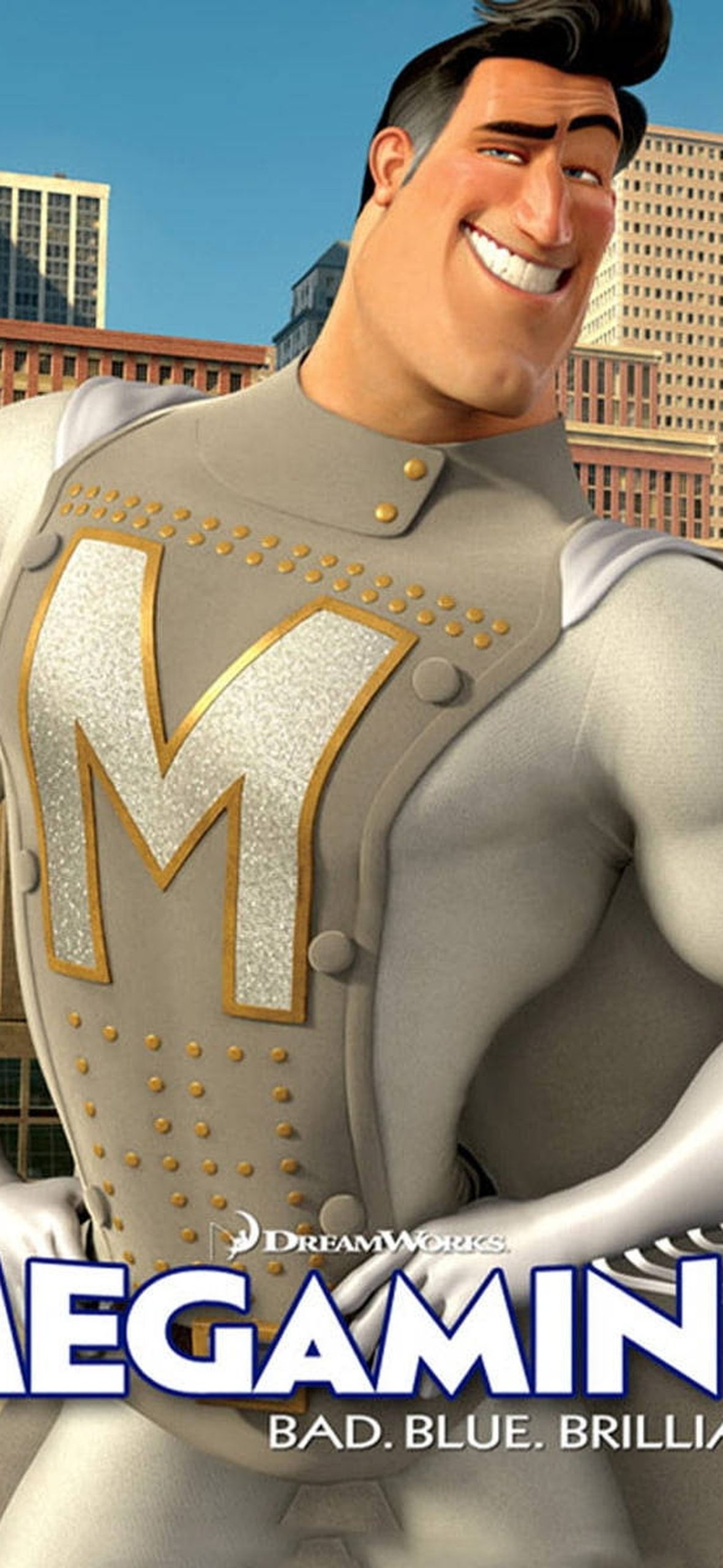 Metro Man From Megamind – Ultra HD iPhone 18 Superhero Wallpapers