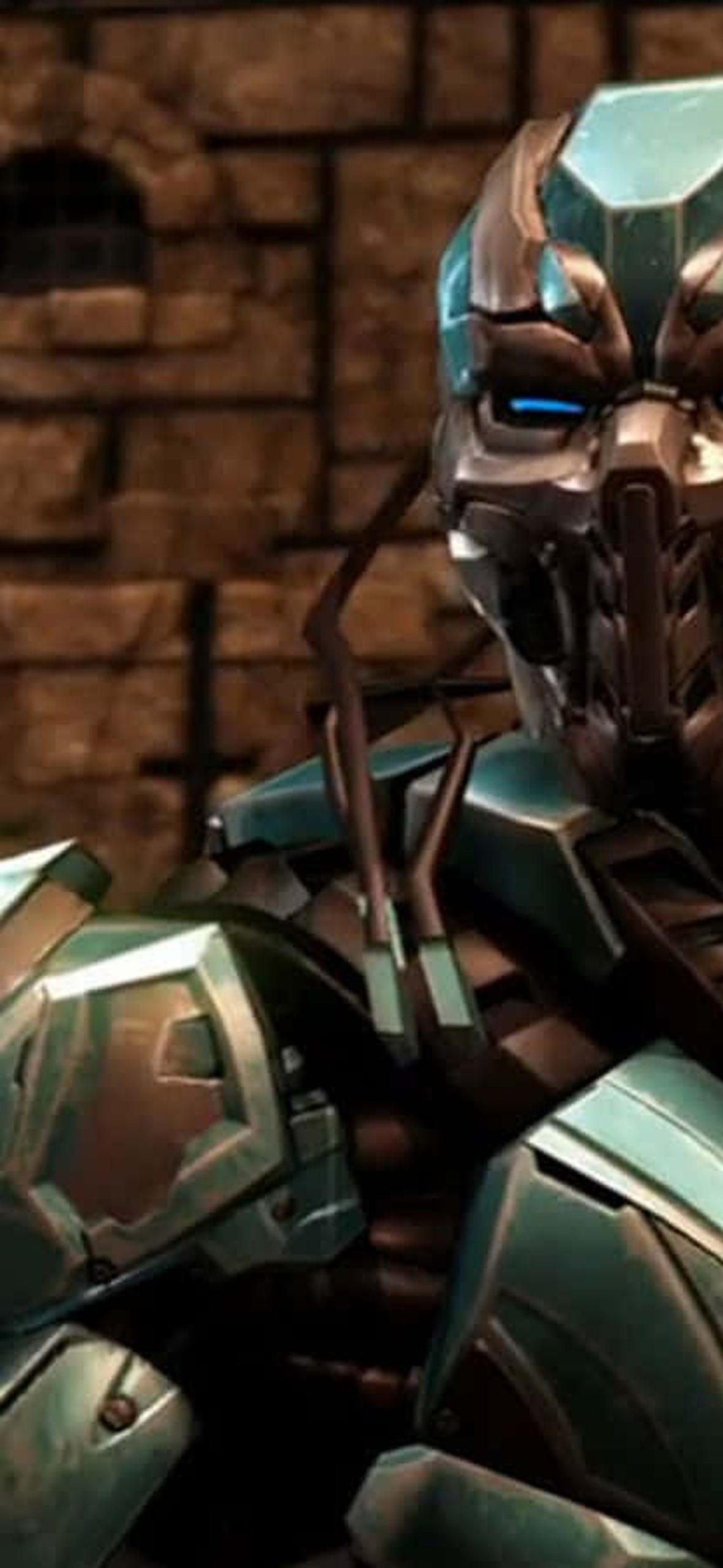 Triborg, the ultimate cybernetic warrior of Mortal Kombat – Ultra HD iPhone 18 Superhero Wallpapers