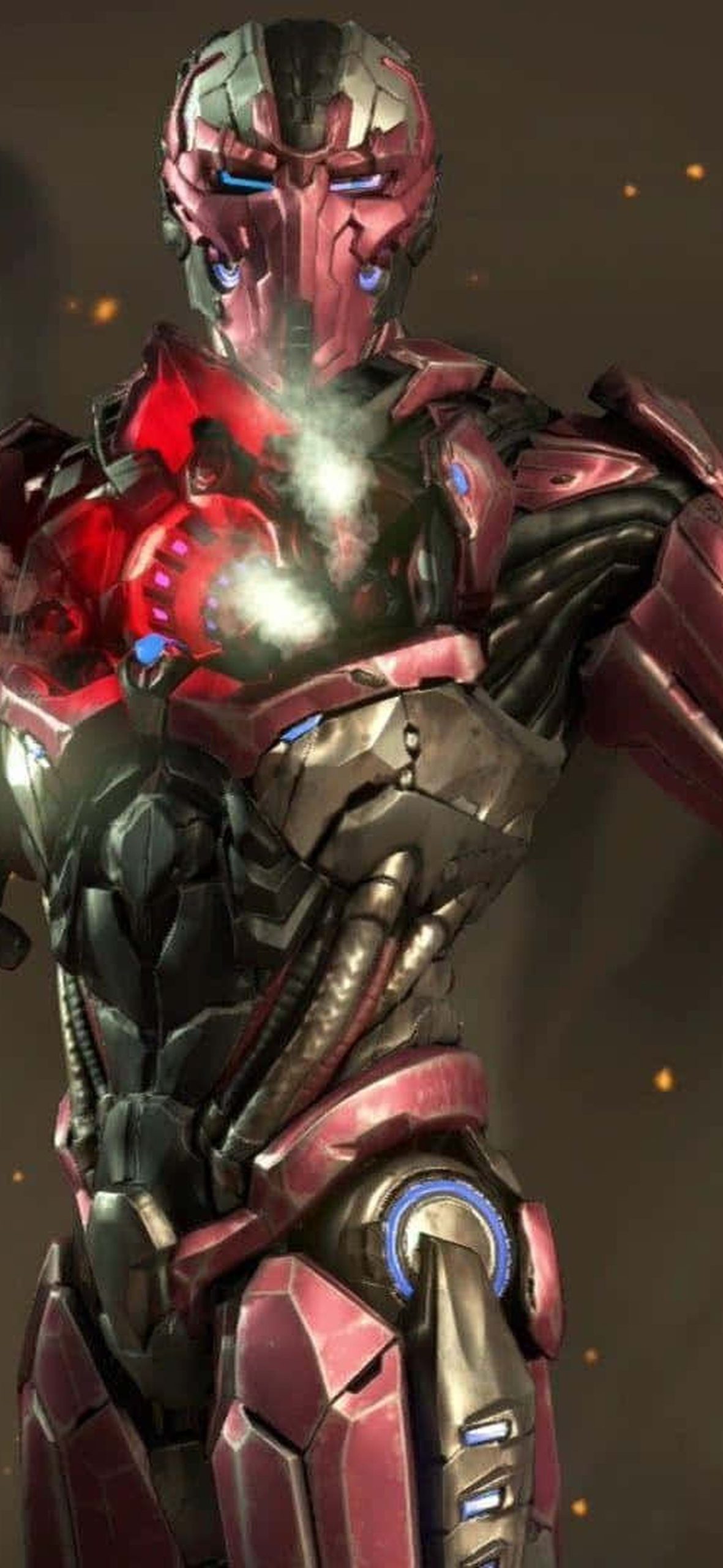 Triborg, the ultimate cyber warrior in Mortal Kombat – Ultra HD iPhone 18 Superhero Wallpapers
