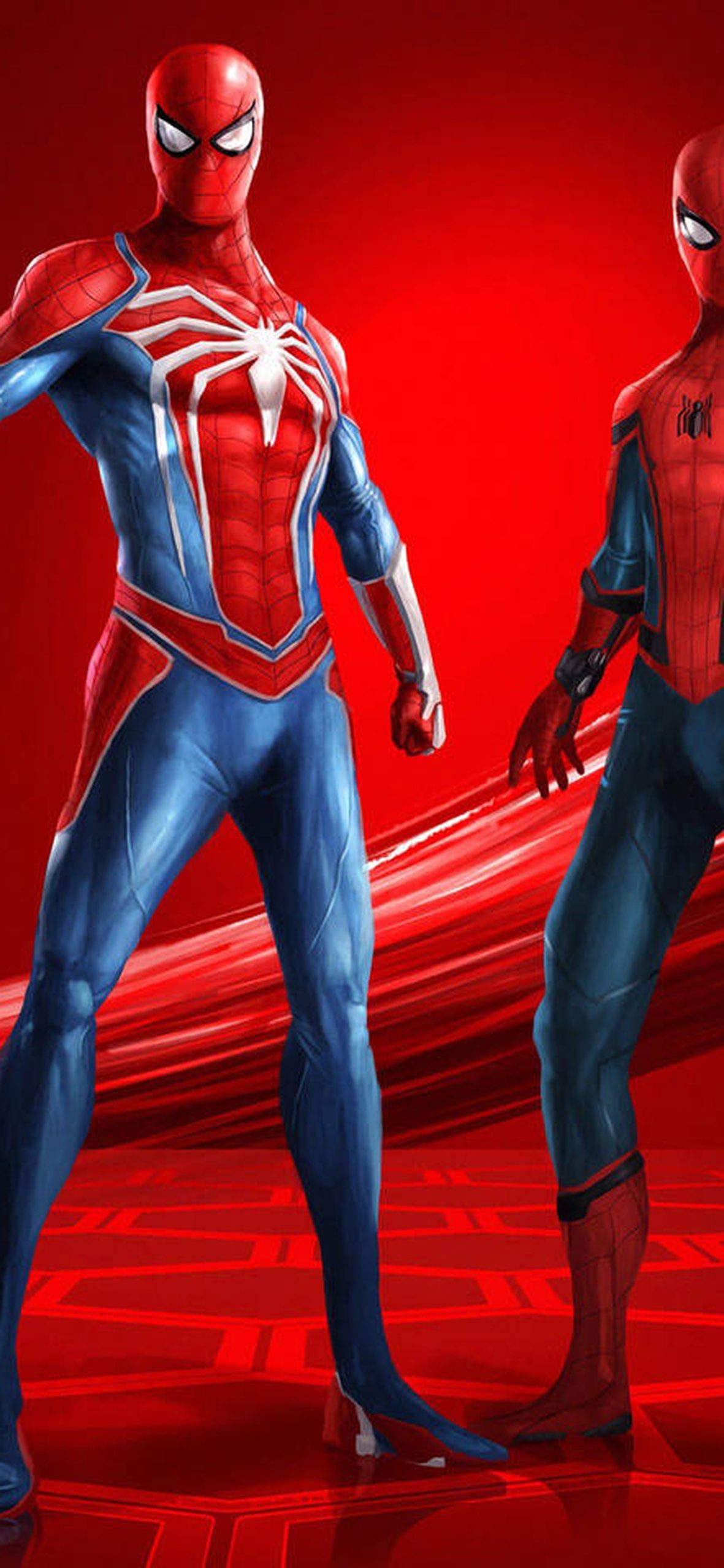 Embrace the Power of All Versions of Spiderman – Ultra HD iPhone 18 Superhero Wallpapers