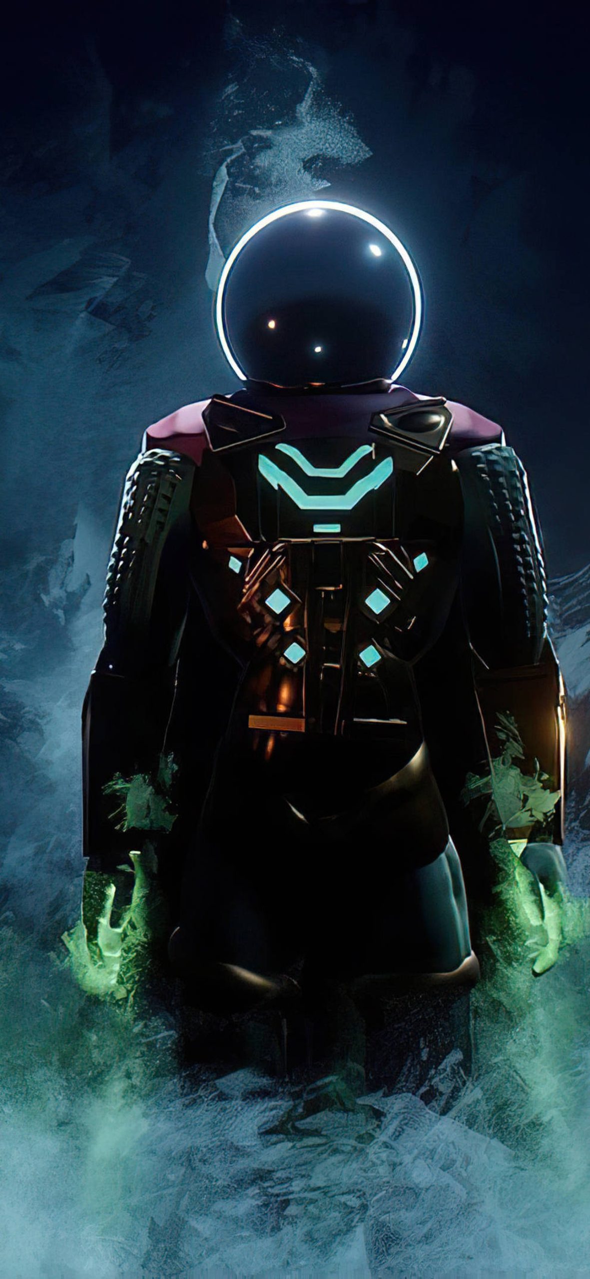Mysterio in Action – Marvel Universe – Ultra HD iPhone 18 Superhero Wallpapers