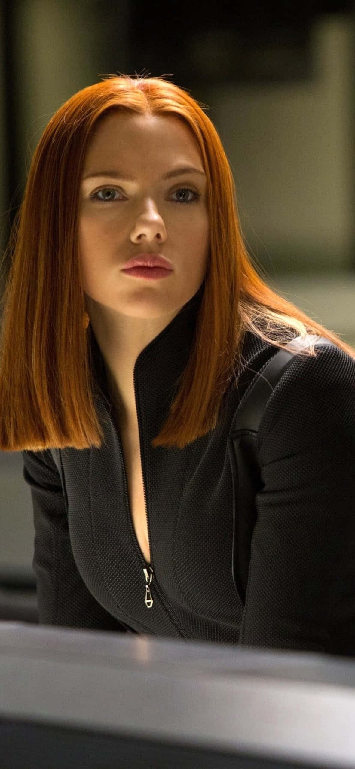 Natasha Romanoff in action – Ultra HD iPhone 18 Superhero Wallpapers
