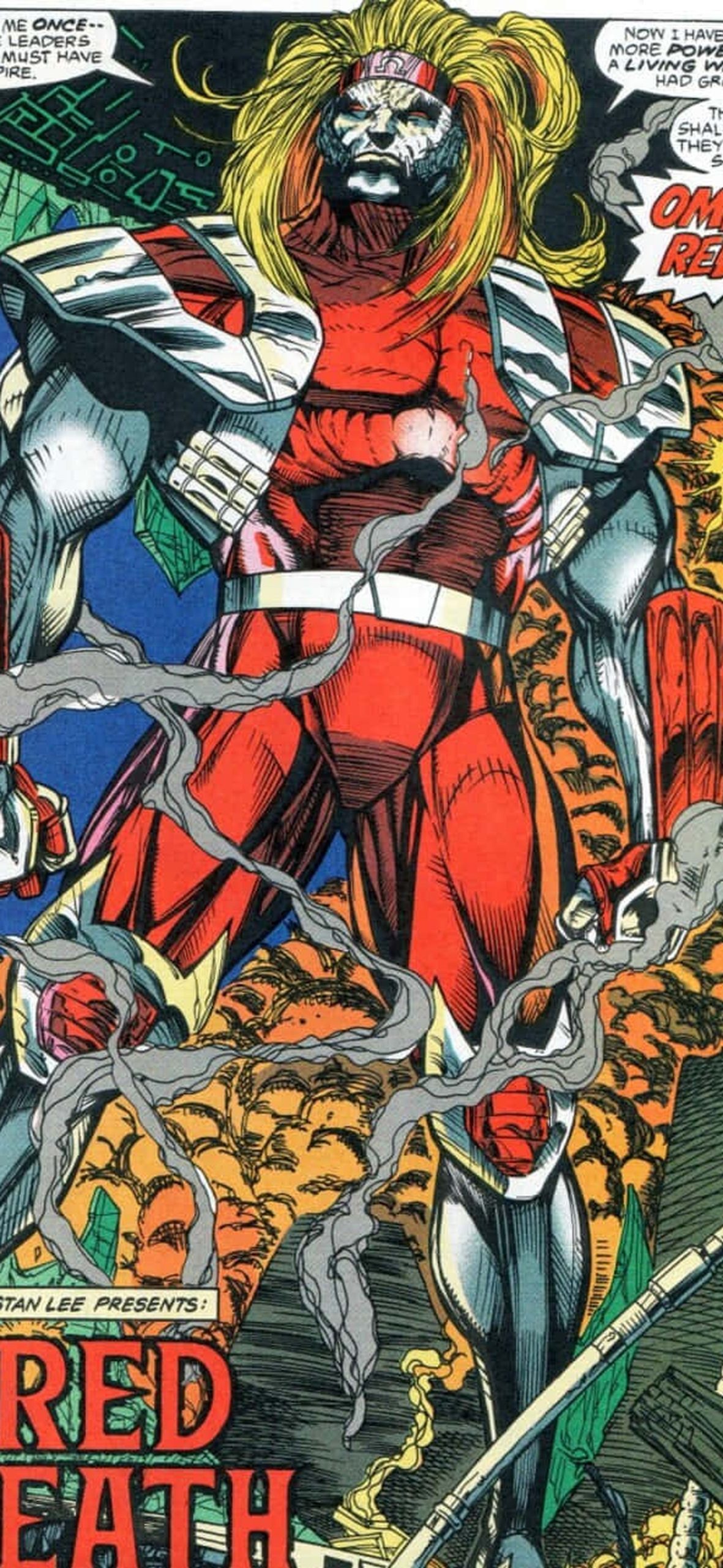 Omega Red – The Ferocious Mutant Villain – Ultra HD iPhone 18 Superhero Wallpapers