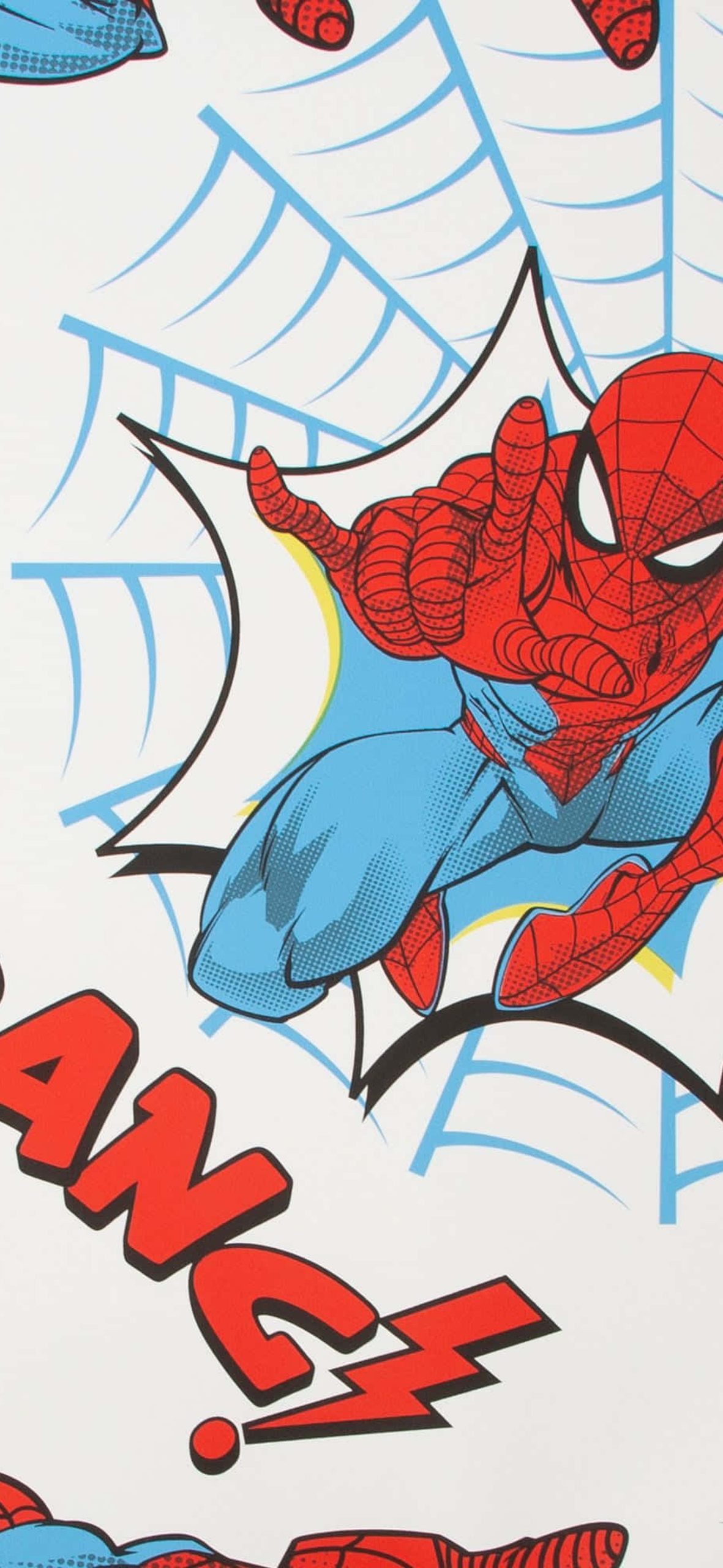 Web-slinging Hero Soaring Through the Skies – Ultra HD iPhone 18 Superhero Wallpapers
