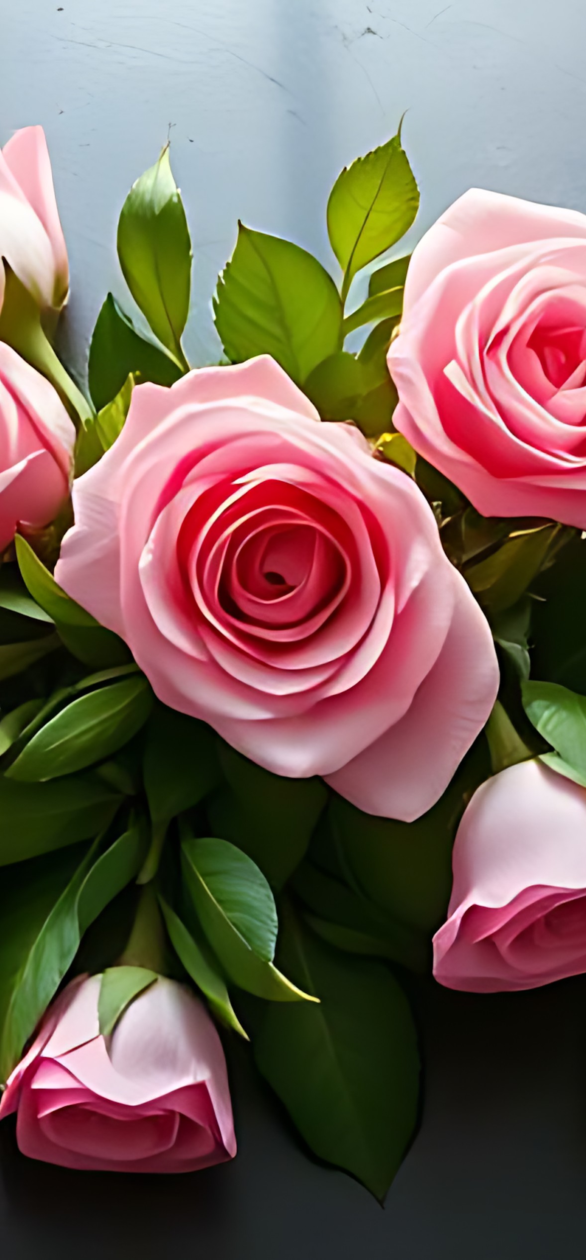 Romantic Pink Flower Arrangement – Ultra HD iPhone 18 Nature Wallpapers